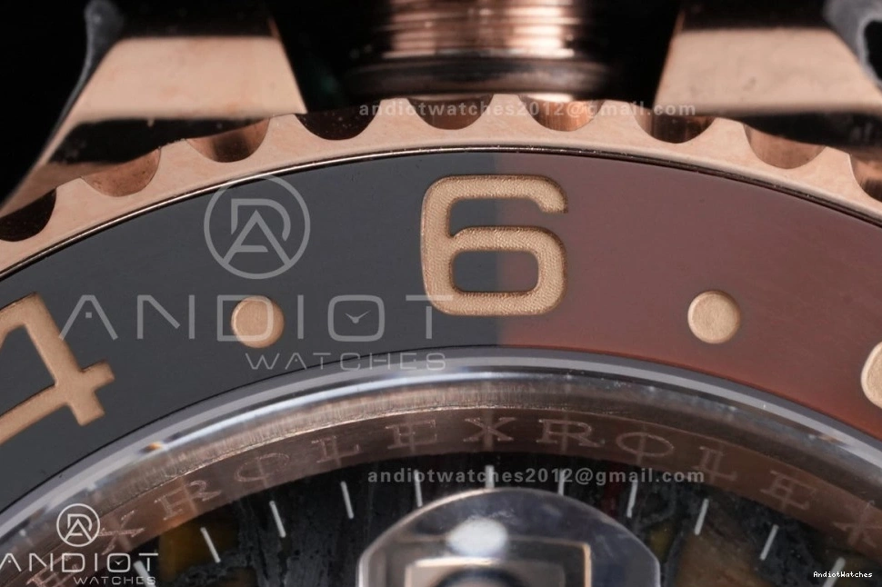 on Iron Oyster GMT 126715 Best Edition RG CHNR Tiger Durable ARF Dial II Bracelet Master Sh 861 0505